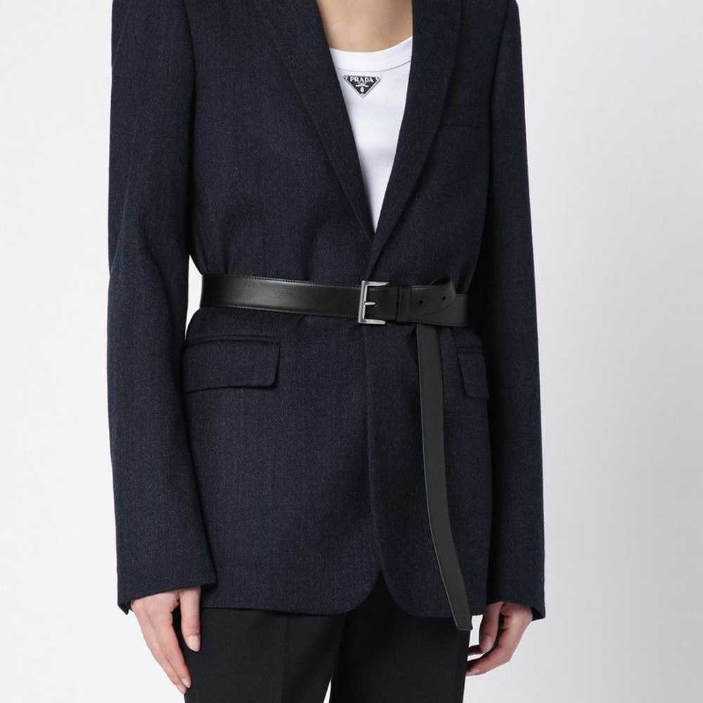 Prada Prada Black Leather Belt - image 2