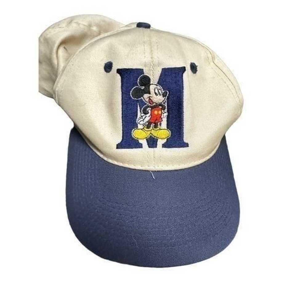 Vintage Mickey Mouse SnapBack Baseball hat - image 1