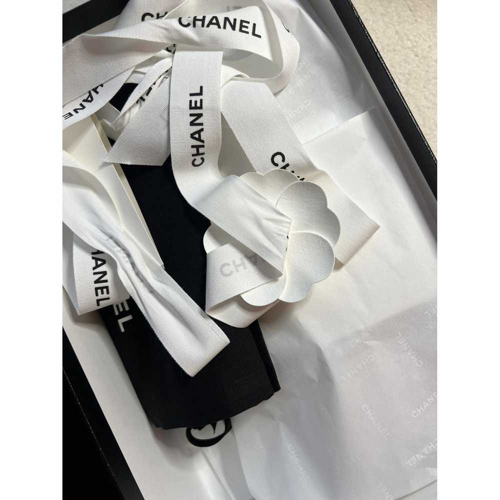 Chanel Cloth flip flops - image 10