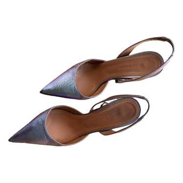 Amina Muaddi Begum leather heels