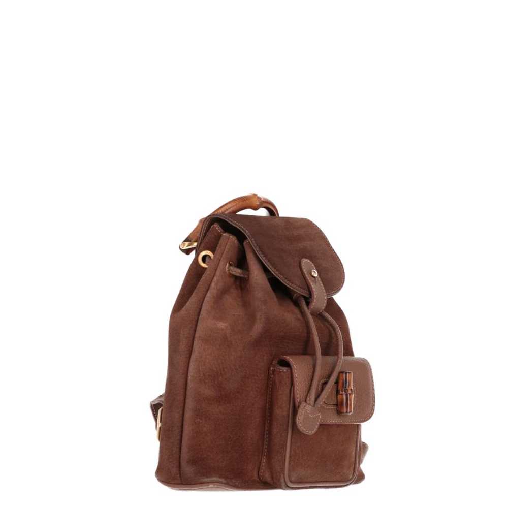 Gucci Bamboo Tassel Oval backpack - image 2