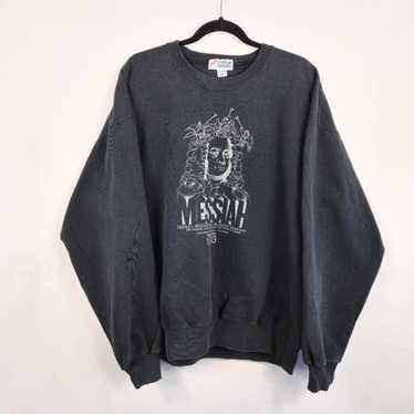 Vintage 90s Jesus Christ Messiah Sweater Sweatshi… - image 1