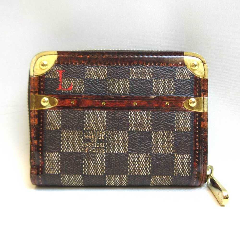 Louis Vuitton Louis Vuitton Zippy Coin Purse Brow… - image 2