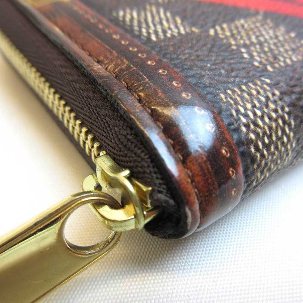 Louis Vuitton Louis Vuitton Zippy Coin Purse Brow… - image 4