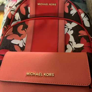 Michael Kors butterfly backpack. Medium size. - image 1