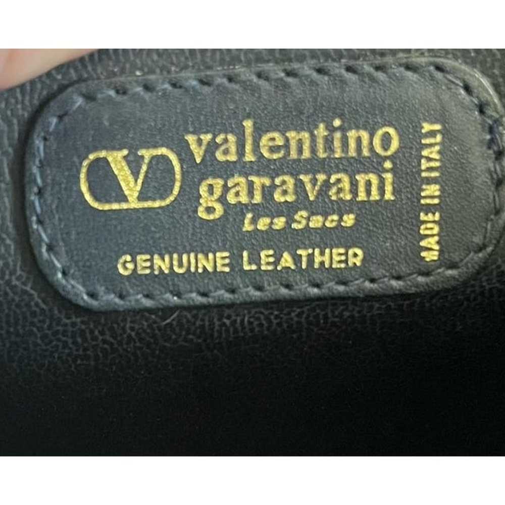 Vintage Y2K Valentino Garavani Black Leather Cros… - image 4