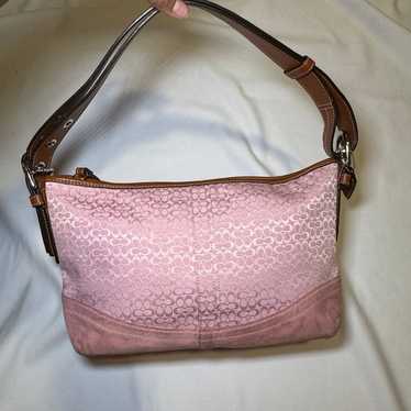 Vintage coach pink bag