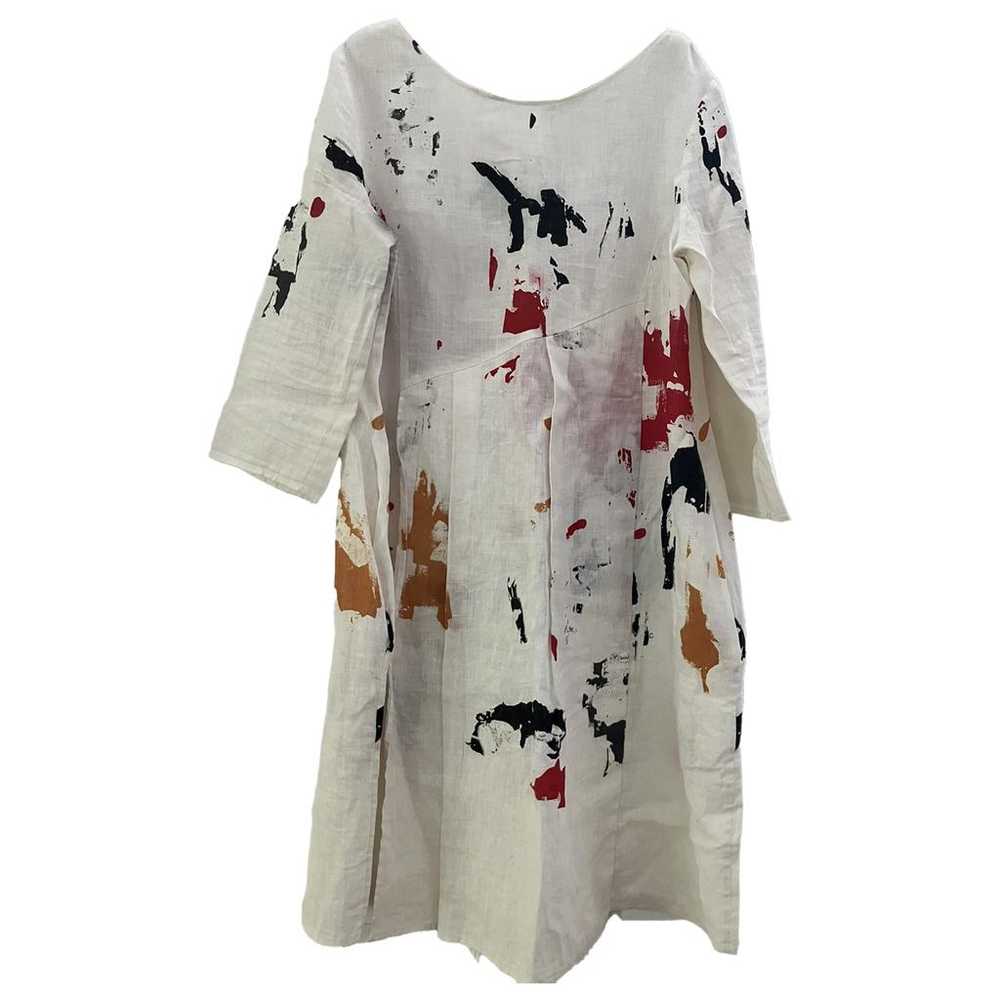 Piazza Sempione Linen mini dress - image 1