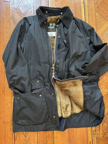 Barbour Barbour Border Waxed Cotton Hunting Jacket