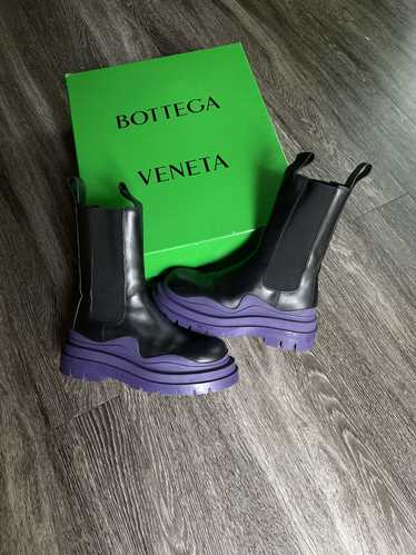 Bottega Veneta Bottega Veneta Tire Boots Purple Bl