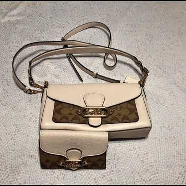 Coach bag and wallet for sale