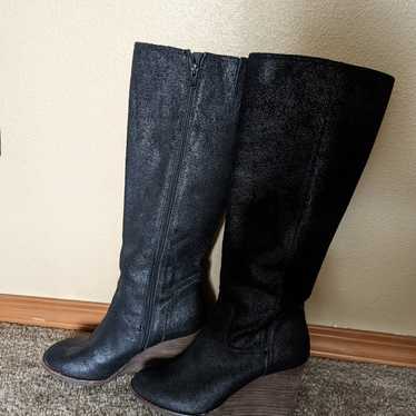 lucky brand leather boots