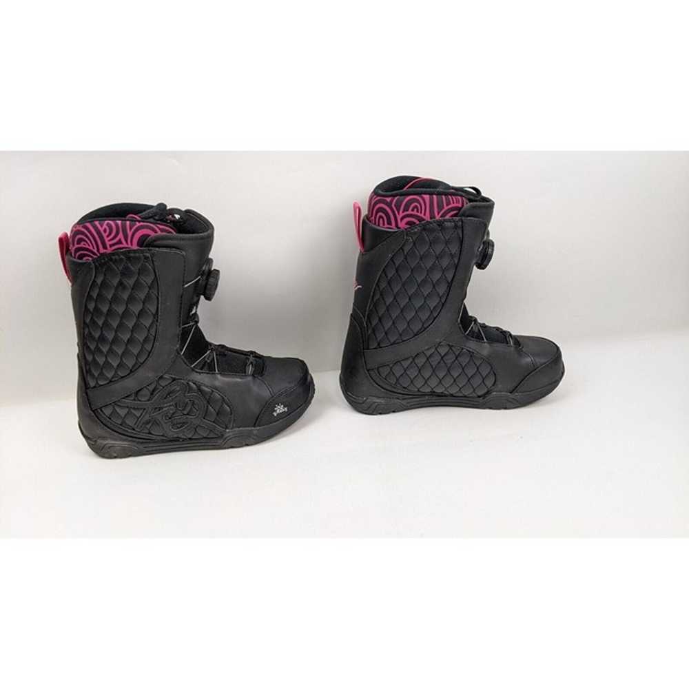 K2 Snowboard Boots The Veil Boa Womens Size 9 Pin… - image 5