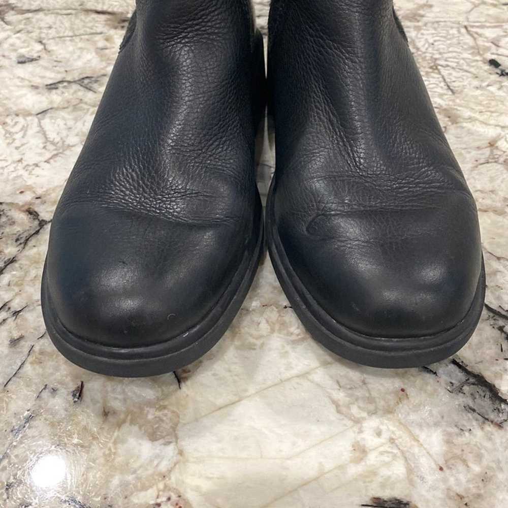 Ugg Harrison Moto Boot Leather Black- women's siz… - image 3