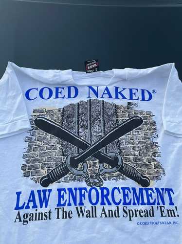Made In Usa × Vintage 90s Coed Naked Law Enforceme