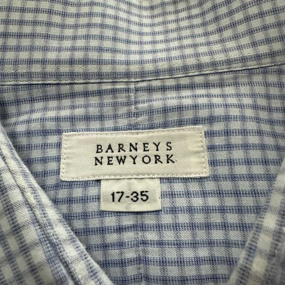Barneys New York Barneys New York blue plaid butt… - image 5