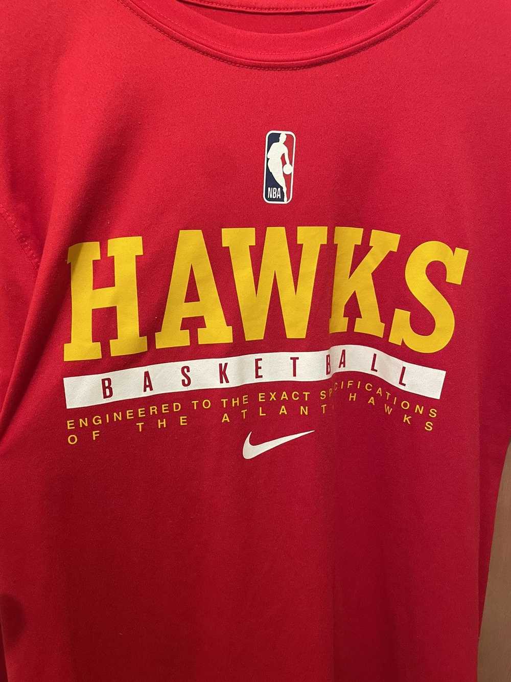 NBA × Nike × Streetwear Nike NBA Atlanta Hawks Te… - image 2
