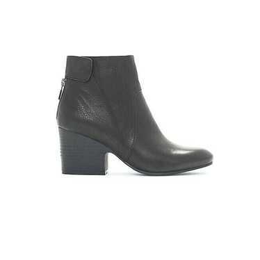 Eileen Fisher Harris Tumbled Leather Bootie Black 