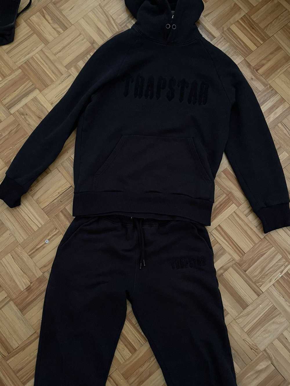 Trapstar London CHENILLE DECODED TRACKSUIT - BLAC… - image 1