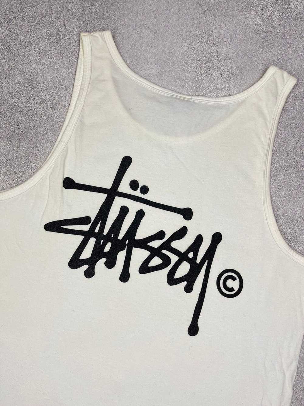 Streetwear × Stussy × Vintage Vintage Stussy Tank… - image 3