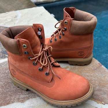 Timberland 6” boots Rate Color Sweet Potatoe orang
