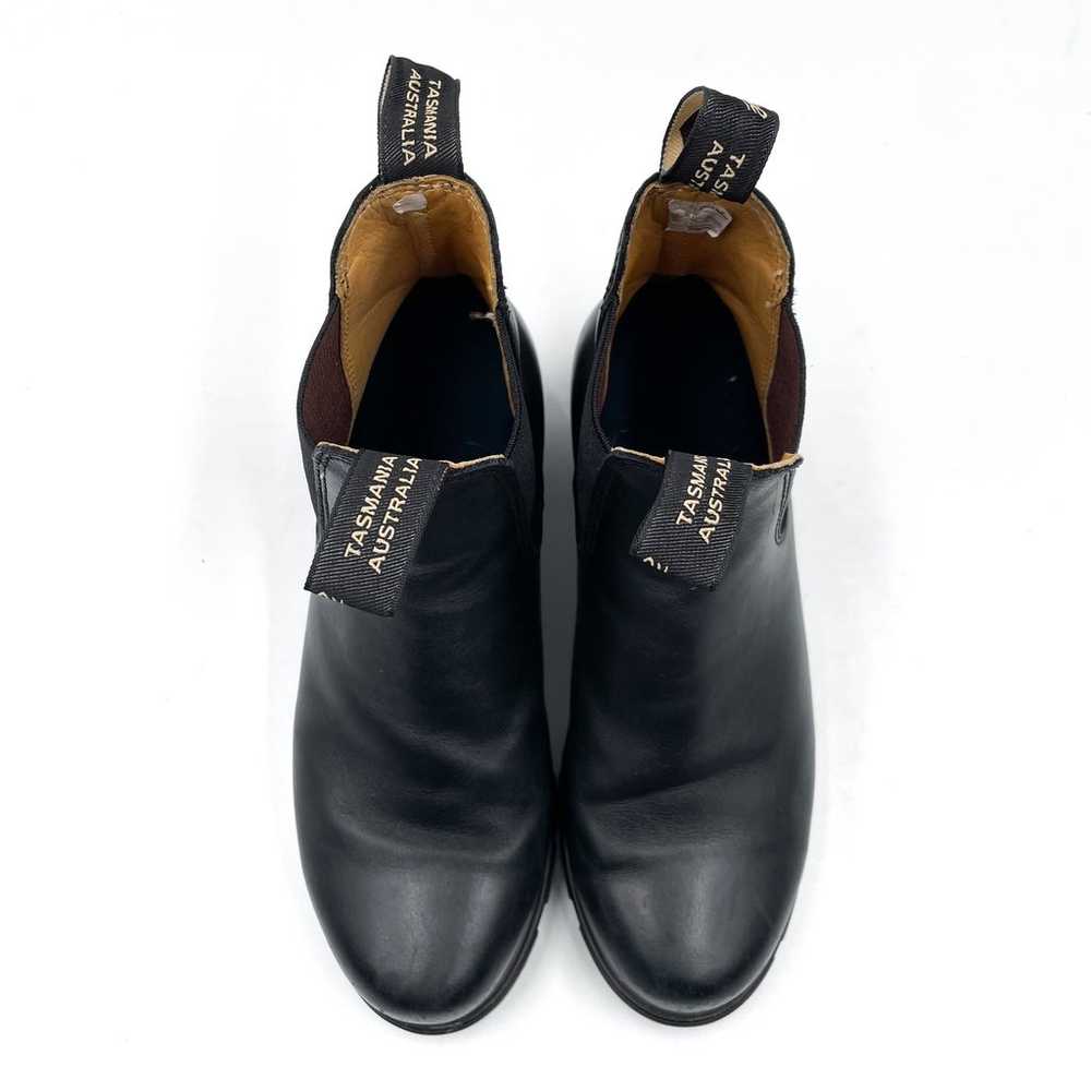 Blundstone 1671 Heeled Boots Black Leather Chelse… - image 3