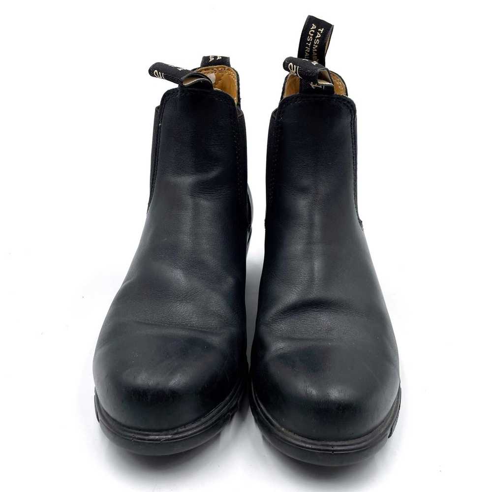 Blundstone 1671 Heeled Boots Black Leather Chelse… - image 4