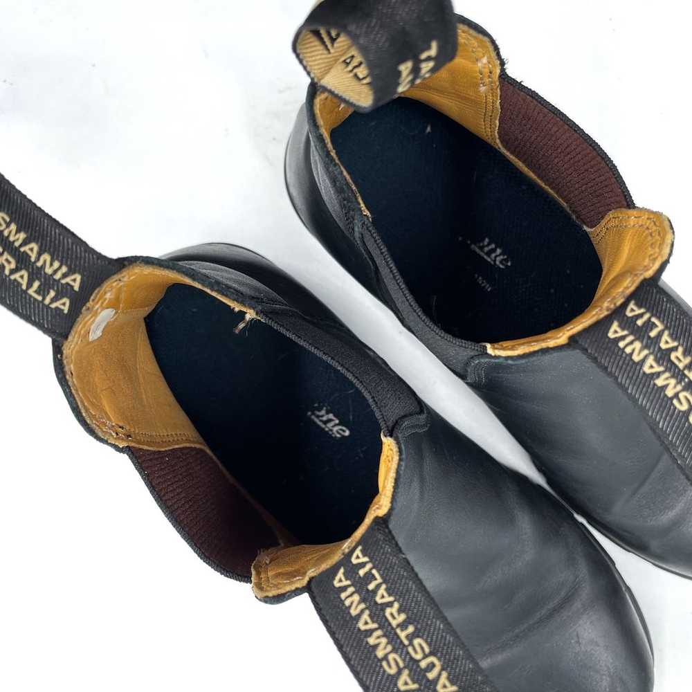 Blundstone 1671 Heeled Boots Black Leather Chelse… - image 9