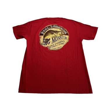 Reel Legends Reel Legends LRG Red Graphic Tee Lake