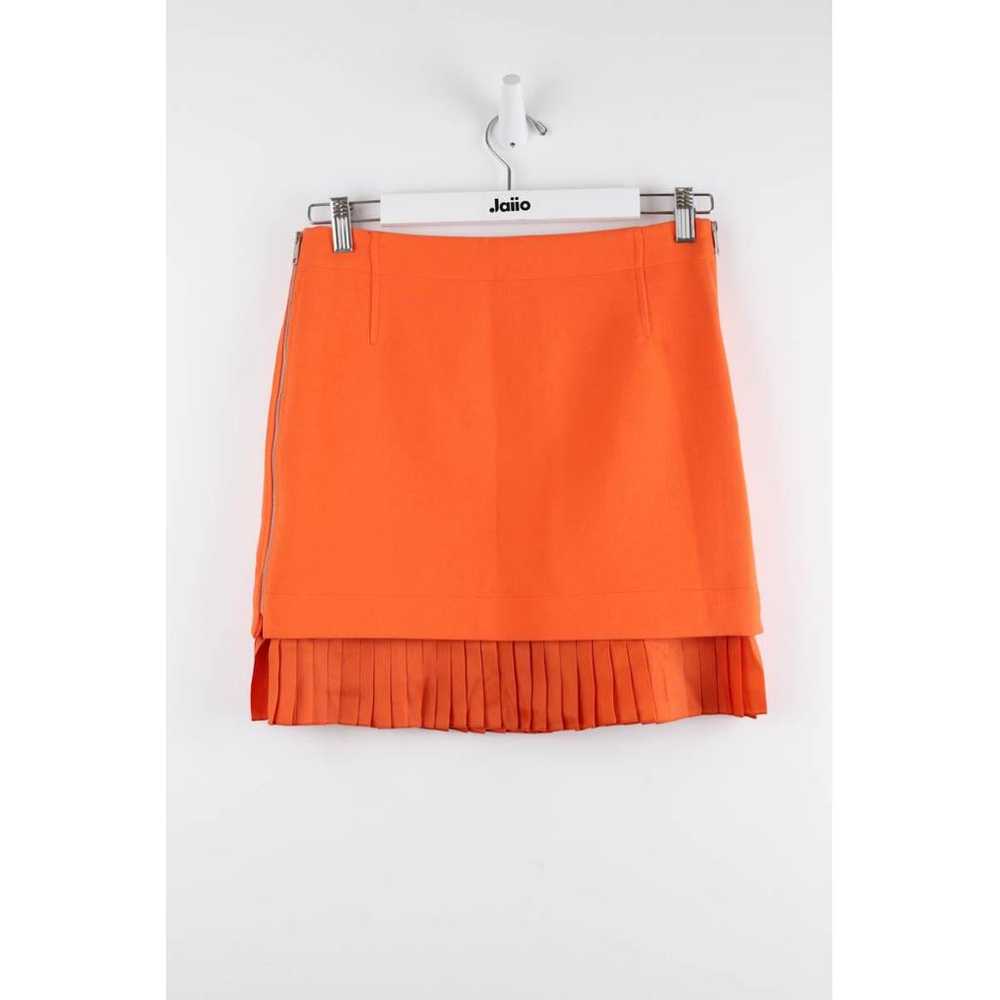 Courrèges Wool mini skirt - image 3