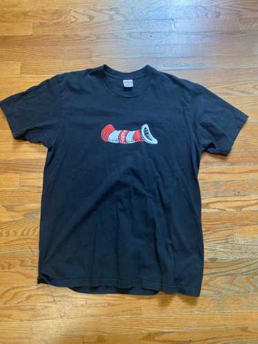 Supreme Supreme cat in the hat T-shirt