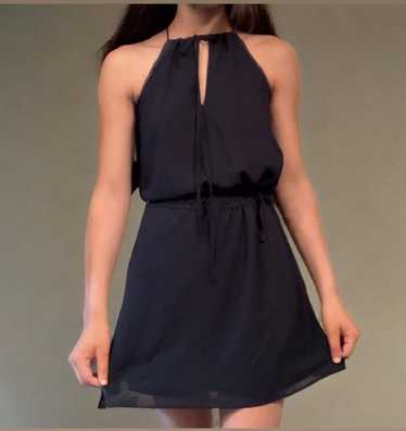 Zara Trafaluc Black Sleeveless Mini Fit And Flare 