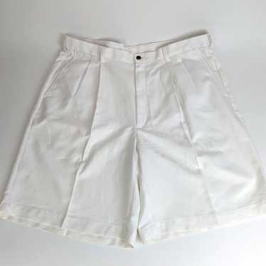Haggar Haggar Men's White Dress Shorts 40