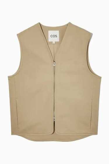 Cos COS Relaxed Fit Twill Gilet (Vest)