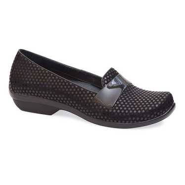 Dansko Oksana Black Polka Dot Loafer Flats 42