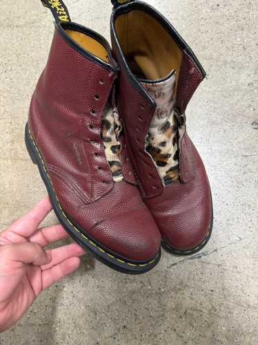 Dr martens grayson cherry red best sale