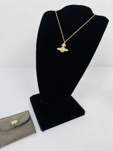 Vivienne Westwood Encrusted Orb Necklace