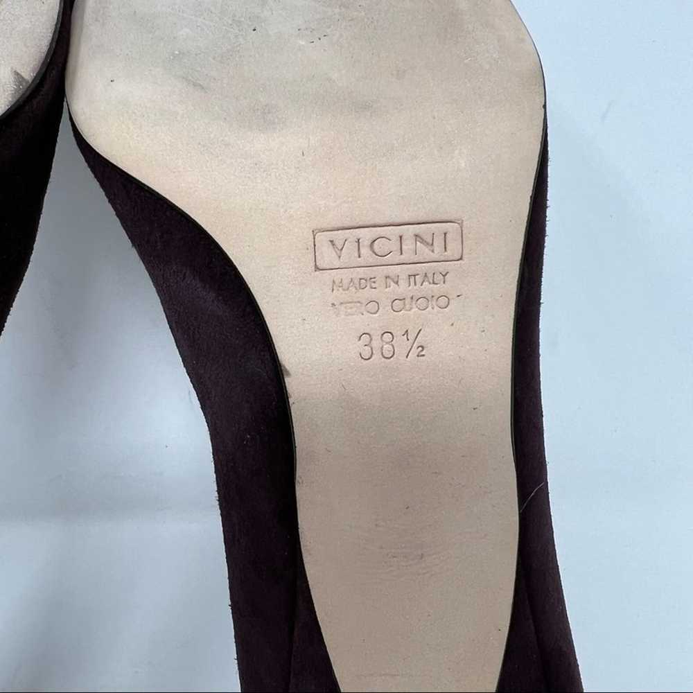 GIUSEPPE ZANOTTI Purple Suede Bow Heels in Size 8… - image 4