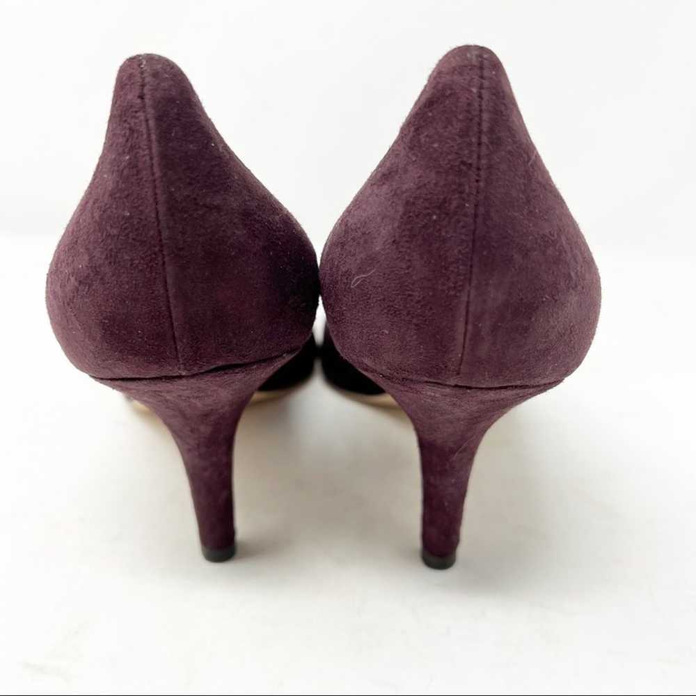 GIUSEPPE ZANOTTI Purple Suede Bow Heels in Size 8… - image 6