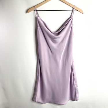 Urban Outfitters Mallory Cowl Neck Slip Mini Dress