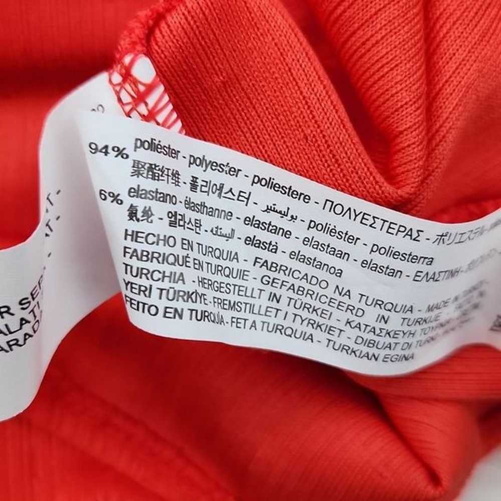 NEW Zara Sleeveless Front Knot Dress in Red Medium - image 6