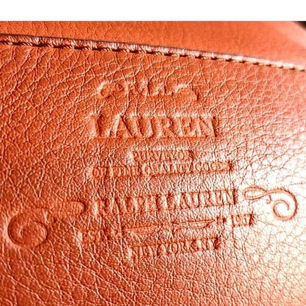 Vtg Y2K LAUREN RALPH LAUREN Baldwin Valencia Oran… - image 2