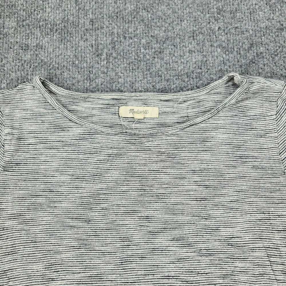 Madewell Madewell Shirt Women XS Gray Pullover Hi… - image 2