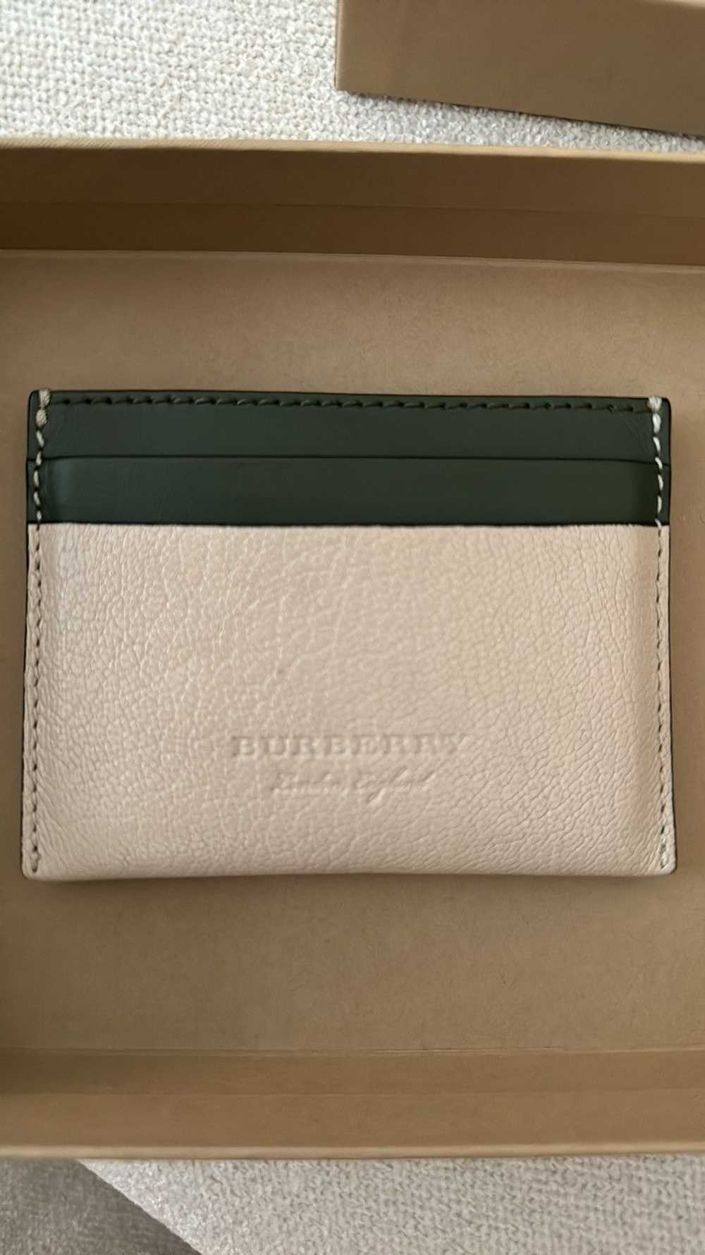 Burberry BURBERRY Leather Card Case - image 1