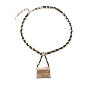 Gold Chanel Flap Bag Charm Chain Link Belt