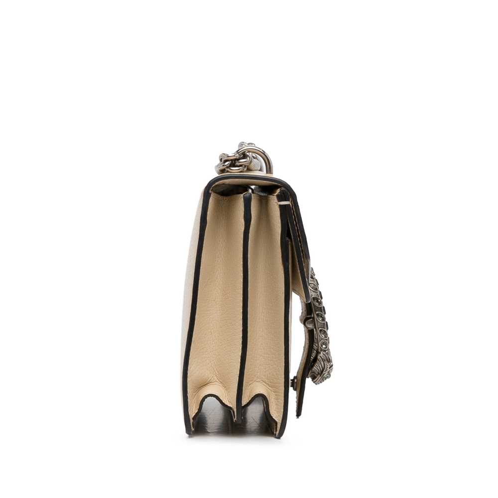 Beige Gucci Small Leather Dionysus Shoulder Bag - image 3