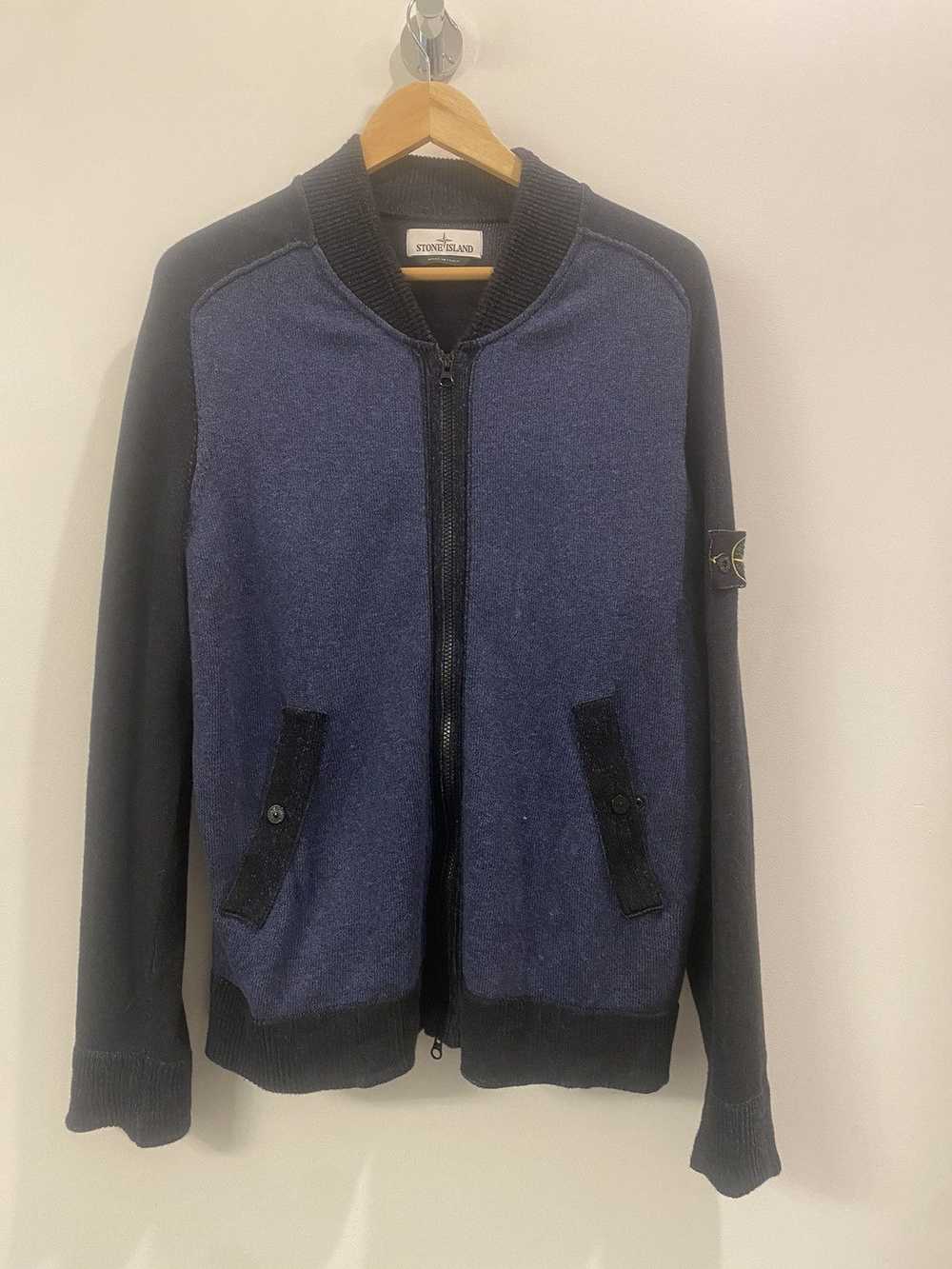 Stone Island RARE Stone Island Wool Cardigan - image 1