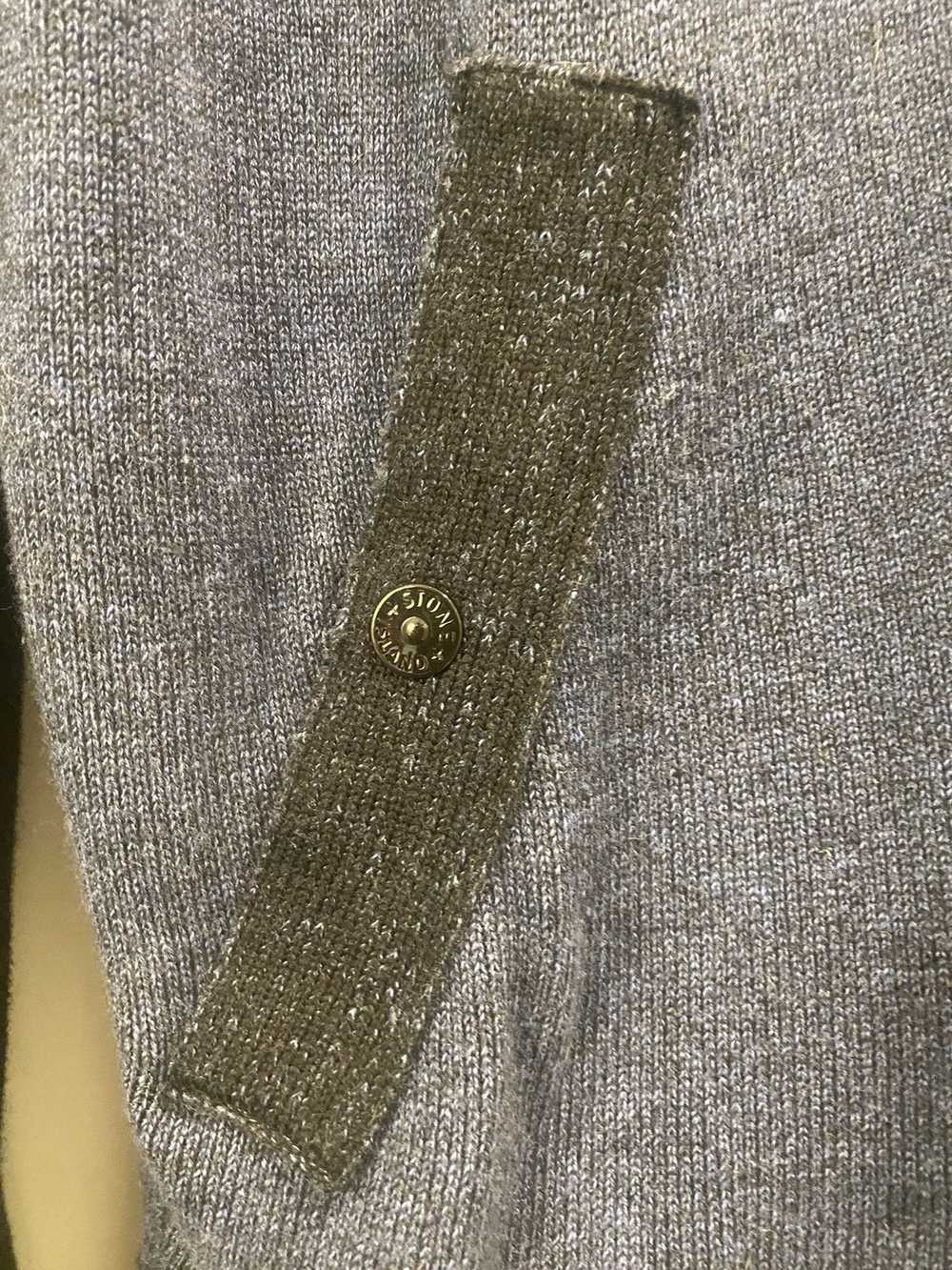 Stone Island RARE Stone Island Wool Cardigan - image 3