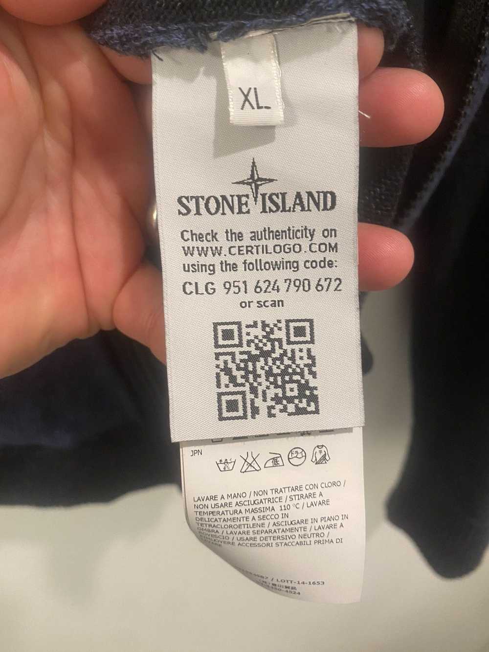 Stone Island RARE Stone Island Wool Cardigan - image 5