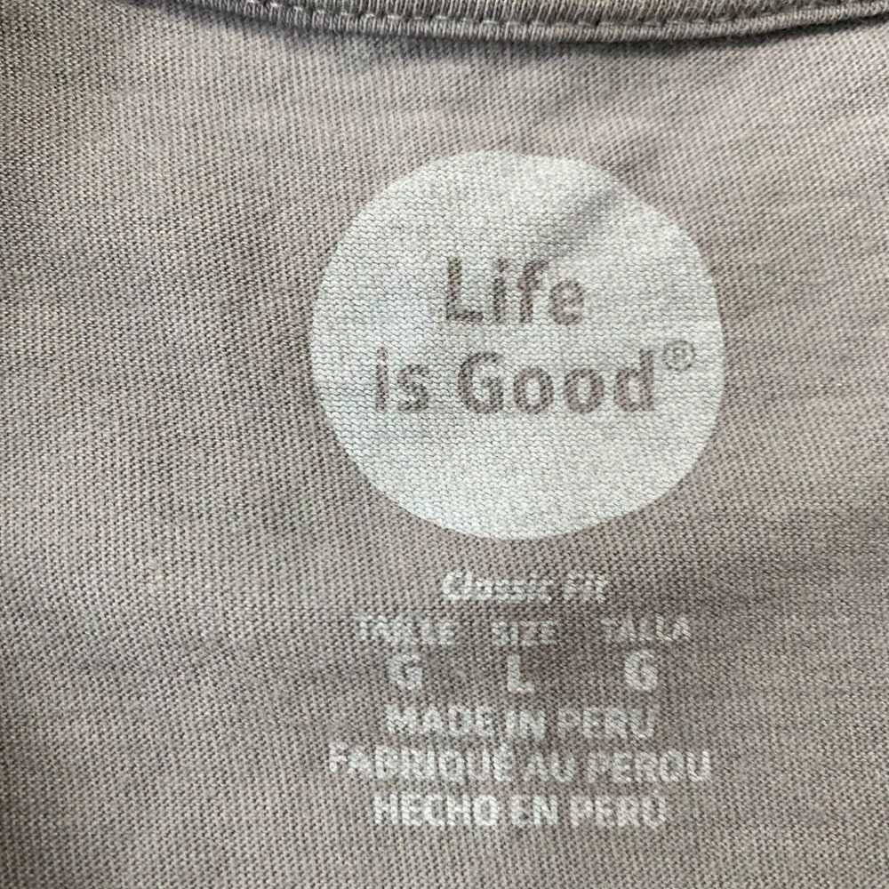 Life Is Good LIFE IS GOOD T Shirt Mens Large Shor… - image 3
